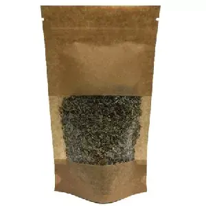 Doypack papierowy z okienkiem, 250 ml, 110x62x185mm