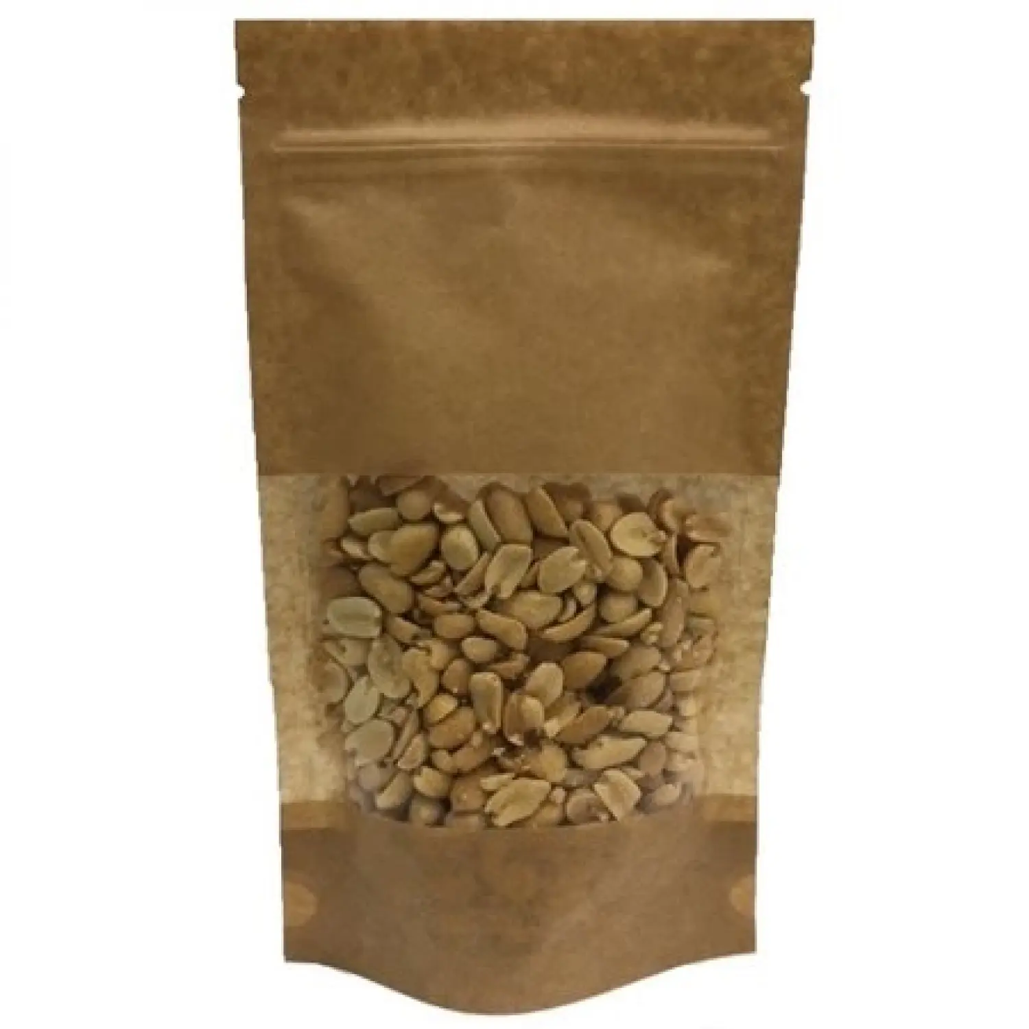 Pachet de hârtie cu fereastră, 500 ml, 130x70x225mm