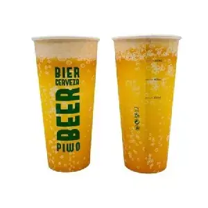 Cana de bere din hartie, 500 ml, diametru 90 mm