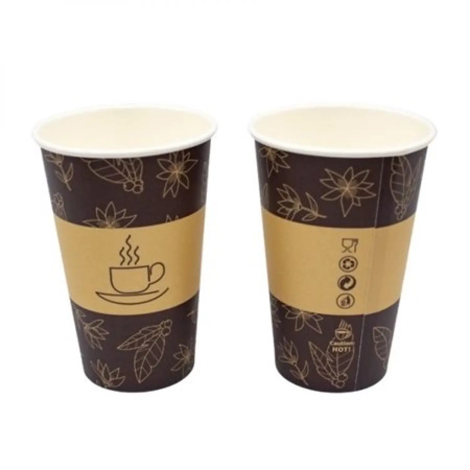 Pahar de hartie 400 ml, diametru 90 mm