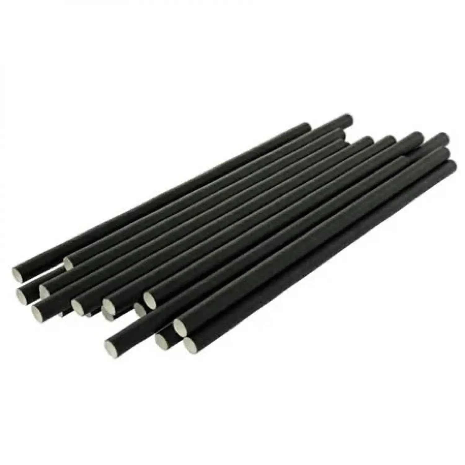 Paie de hartie, 20 cm, negre