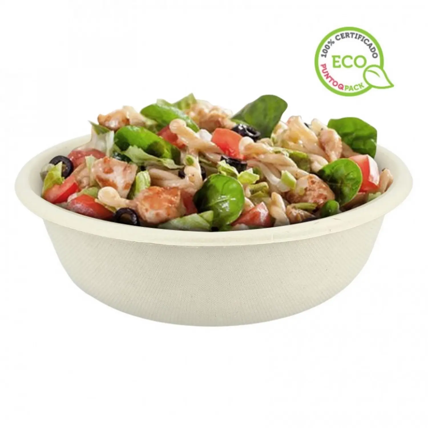 50 Uds. Ensaladera de fibra para poke (950cc). Hasta fin de stock | Ref: PQP21177