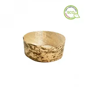 50 Uds. Cestita redonda de palma catering | Ref: PW209BBPANR7