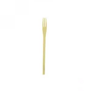 100 unidades. Mini garfos de bambu para degustação de 14cm | Ref: PW209BBTRID