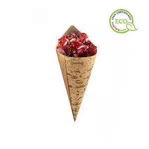 100 Uds. Conos de bambú para catering premium 13cm alto | Ref: PW210BBCOB13