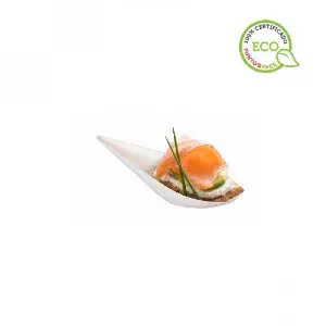 50 Uds. Cuchara lágrima fibra eco catering | Ref: PW210BCHICDROP
