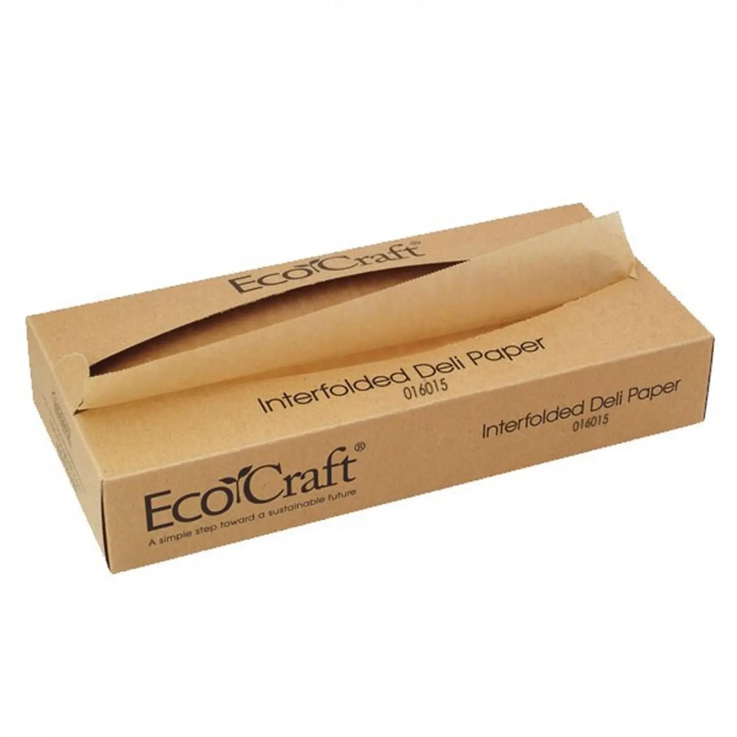 500 Uds. Papel antigrasa kraft grande con dispensador | Ref: PW210BECO16015