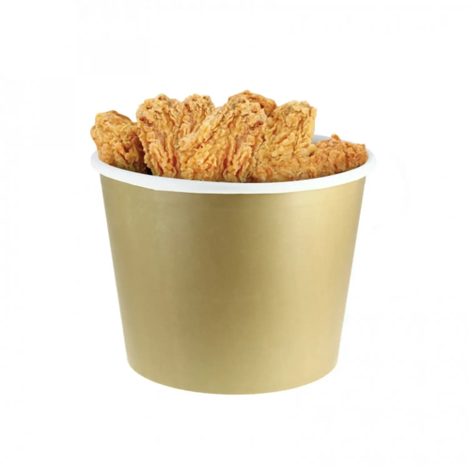 216 Uds. Cubos de pollo frito deco kraft pequeños (2550cc) | Ref: PW210BUCK85KR