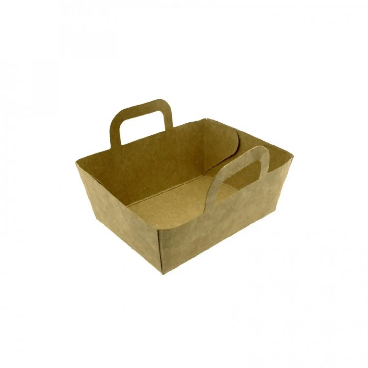 100 Uds. Mini cesta de cartón kraft delicatessen | Ref: PW210CPANIER