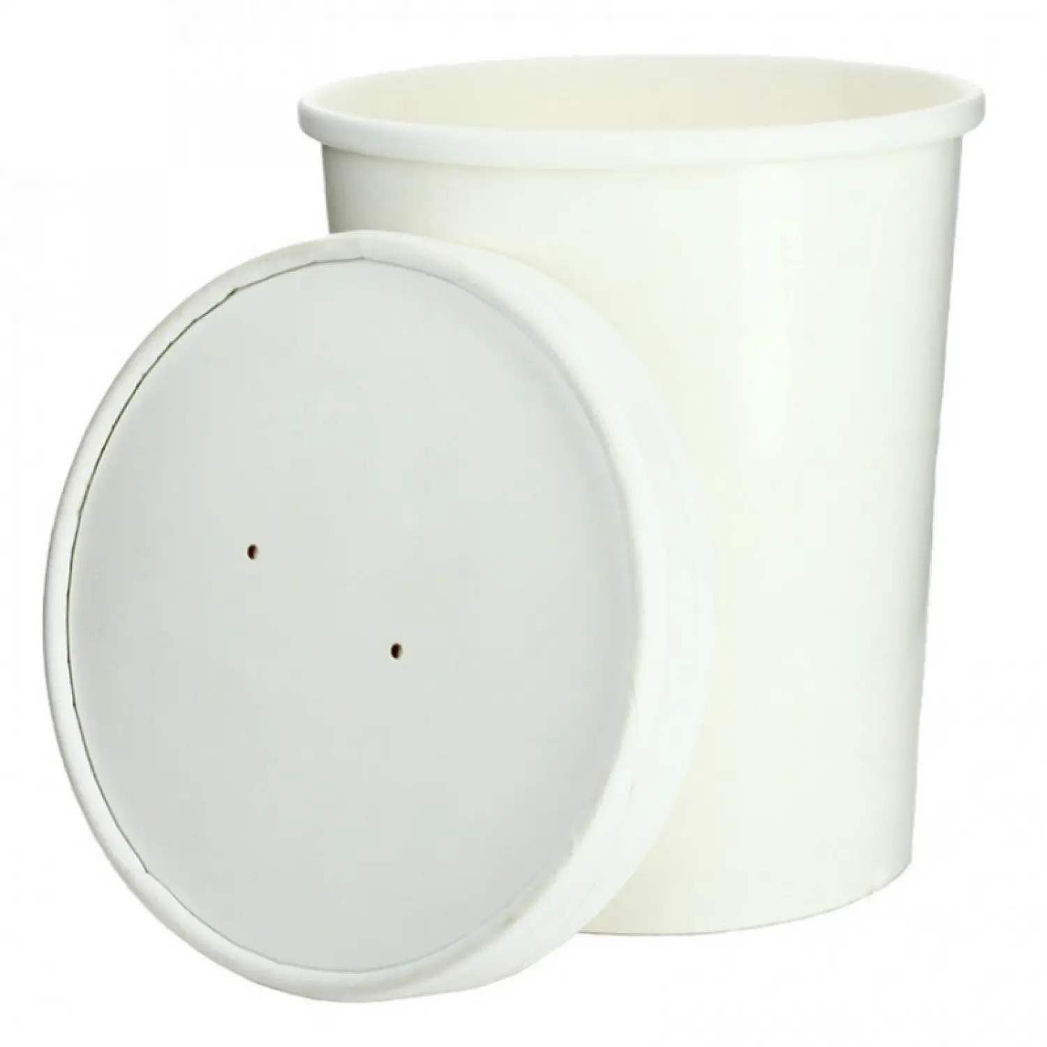 25 unidades. Caixa de cartão branco com tampa (960ml) | Ref: PW210SOUPCO32