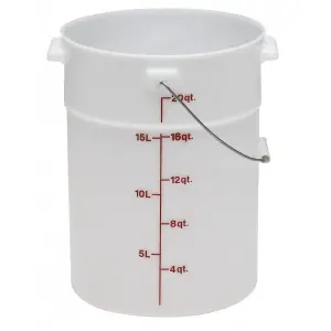 CUBO ALMACENAMIENTO con asa 20 L 34,5 x 32,3 x 89,2 cm Blanco