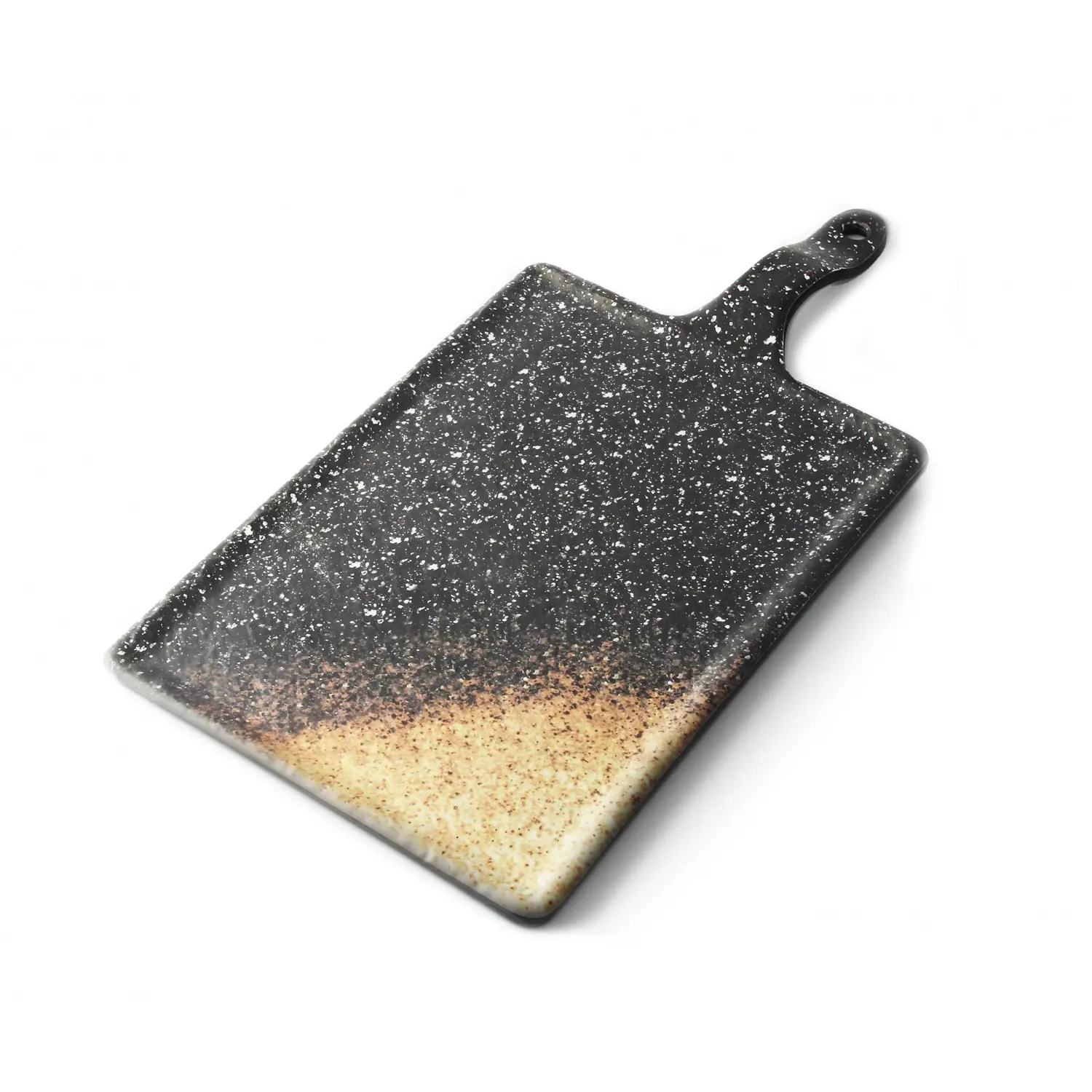 Tabla rectangular pequeña 25 x 18 cm + 12 cm asa Lava (Pack de 6 unidades)