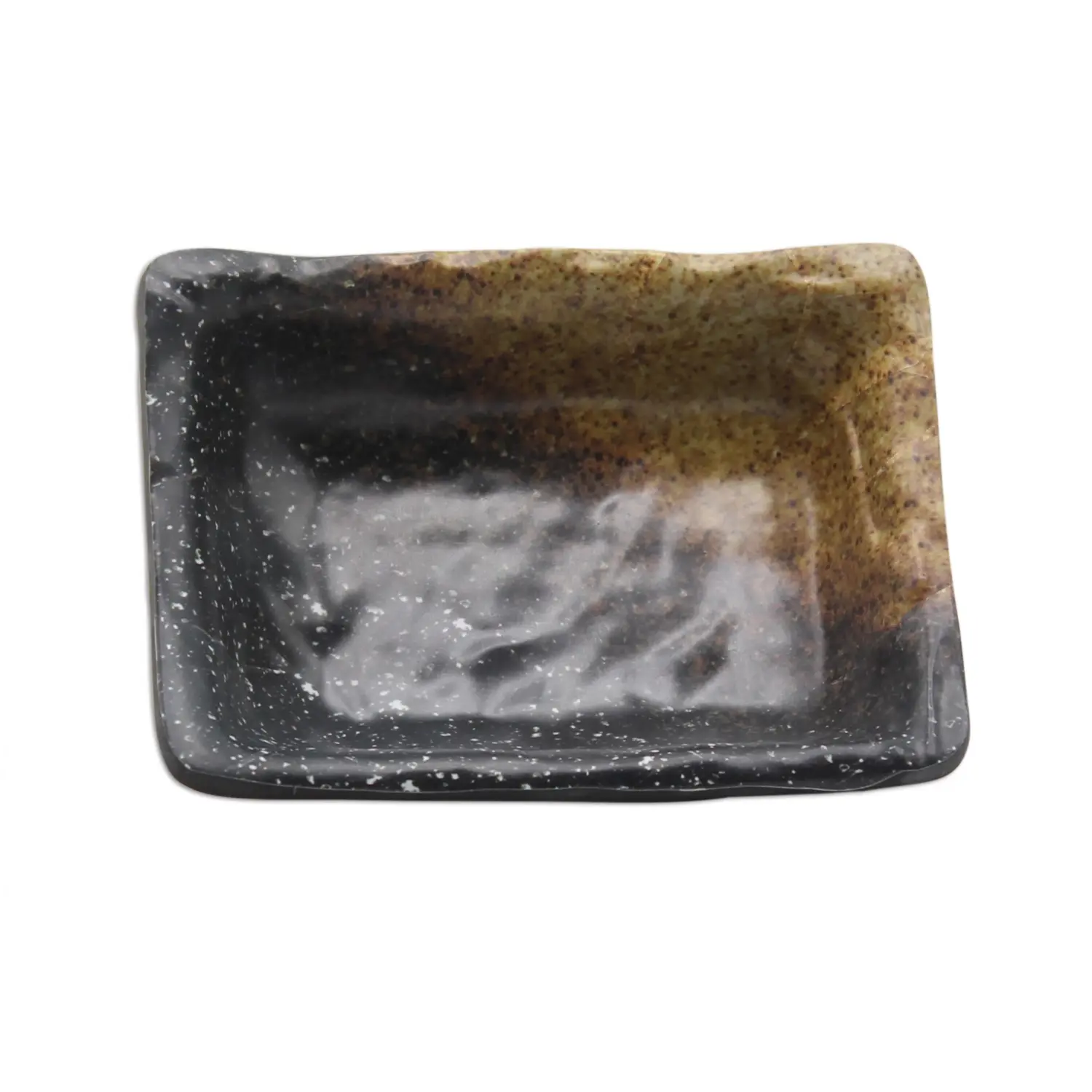 Platillo rectangular pequeño 9 x 7 x 2,5 cm Lava (Pack de 24 unidades)