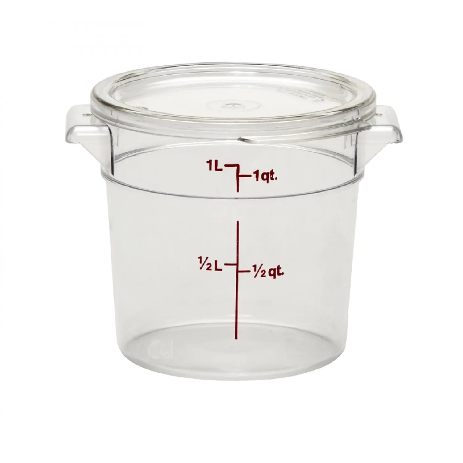 Recipiente redondo 900 ml 15,4 x 15,4 cm (3 unids)