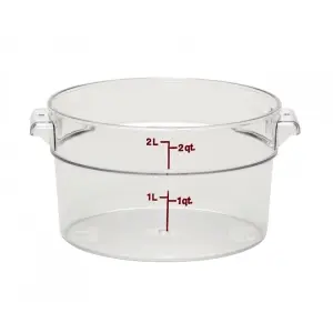 RECIPIENTE REDONDO 1,9 l 20,8 x 20,8 cm (Tapa no incluida)