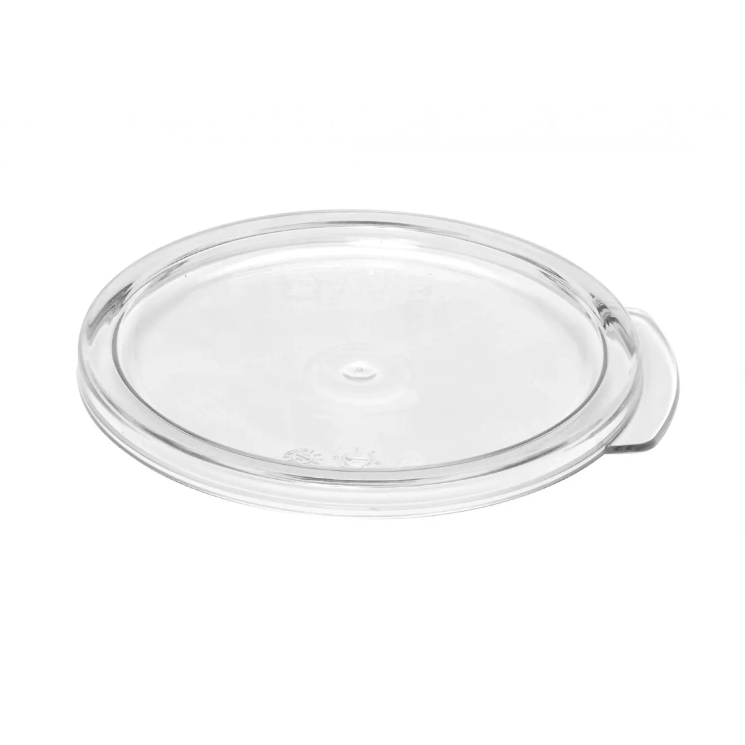 TAPA para recipiente (no incluido) redondo de 0,9 l. 15,4 x 15,4 cm Policarbonato