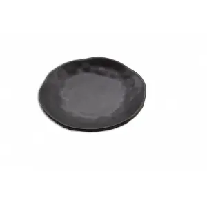 Platillo redondo 14 cm de Ø x 2,7 de alto Negro mate (Pack de 12 unidades)