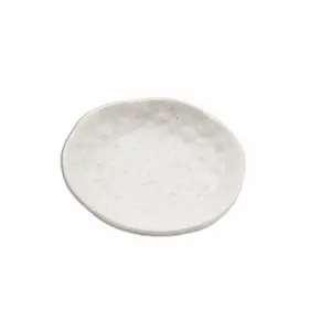 Platillo redondo 14 cm de Ø x 2,7 de alto Blanco mármol (Pack de 12 unidades)