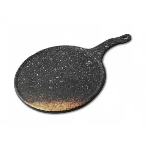 Tabla redonda pequeña 20 cm Ø + 10 cm asa Lava (Pack de 6 unidades)