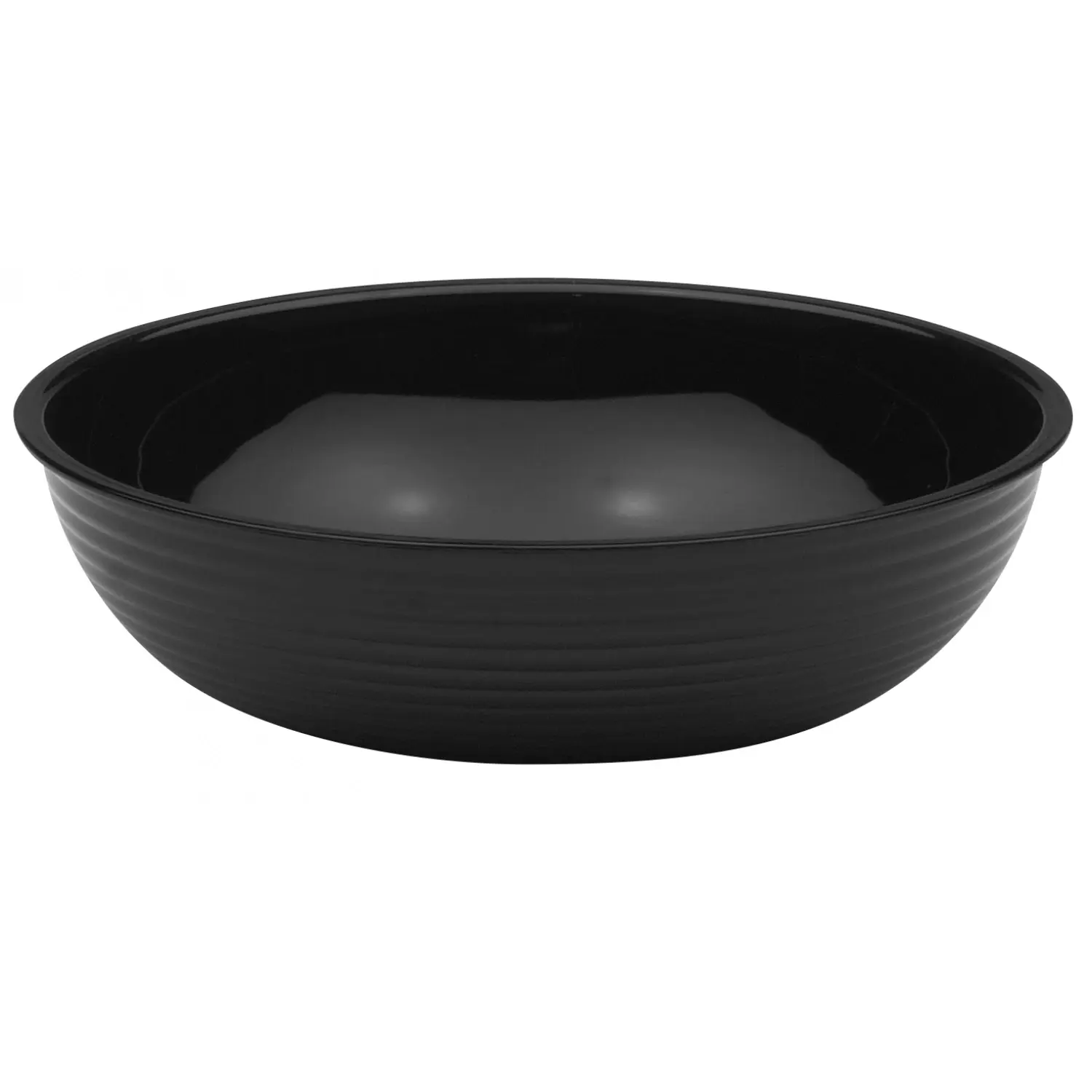 ENSALADERA redonda 5,5 L 30,5 x 30,5 cm Negro