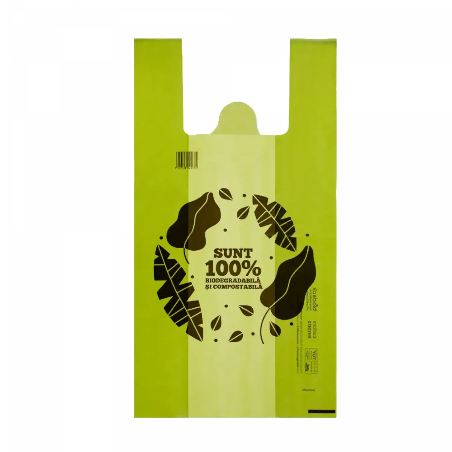 Sacose bio biodeck verzi 41x45 cm 50 buc