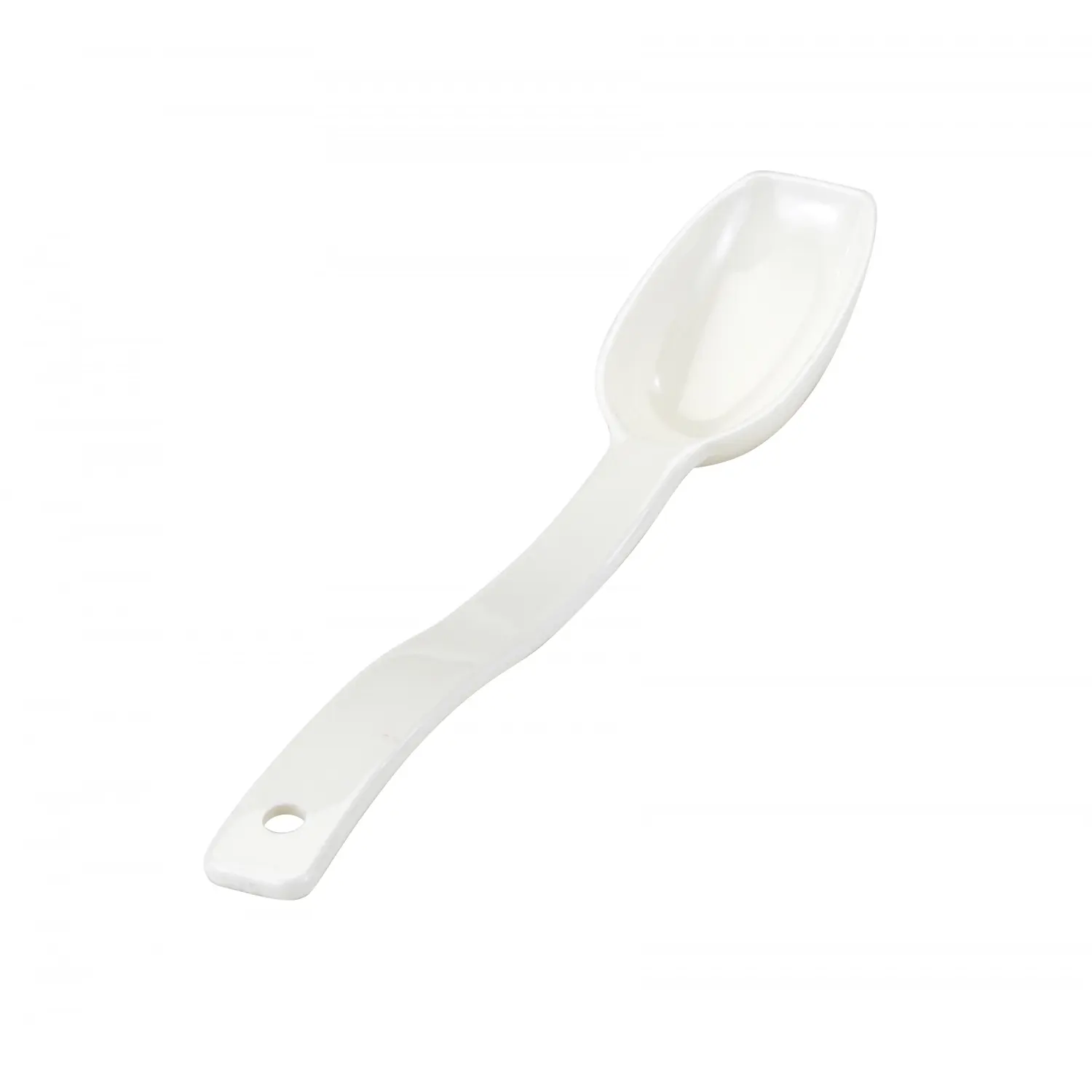 CUCHARA DE SERVICIO LISA 20,5 cm de largo Blanco