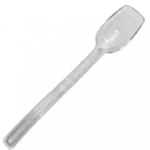 CUCHARA PERFORADA 25,5 cm de largo Transparente