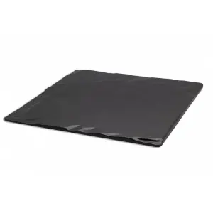 Base cuadrada 25 x 25 x 1,5 cm Negro mate (Pack de 5 unidades)