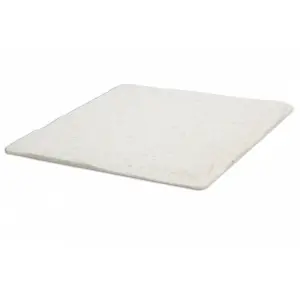Base cuadrada 25 x 25 x 1,5 cm Blanco mármol (Pack de 5 unidades)