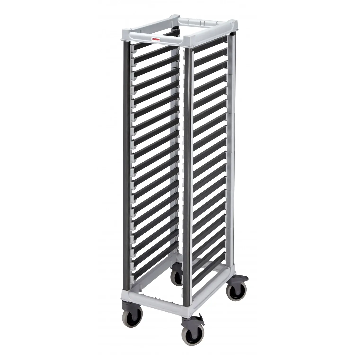 CARRO DE DISTRIBUCIÓN PARA CUBETAS GASTRONORM (GN 1/1) 73,03 x 43,8 x 170,7 cm Gris