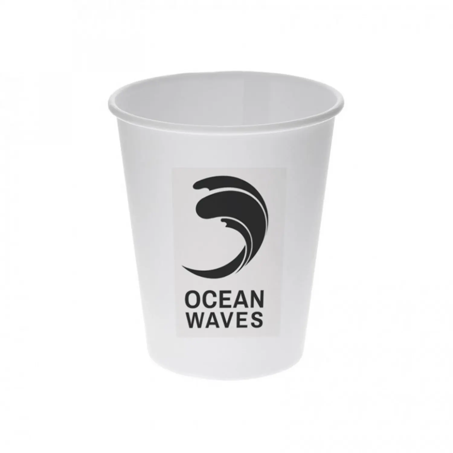 Vaso de Cartón Blanco 7oz 200ml especial vending Personalizado 1 Tinta