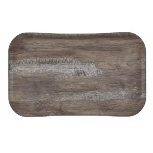 Bandejas Century. Imitación madera 32,5 x 53 cm (6 unids)