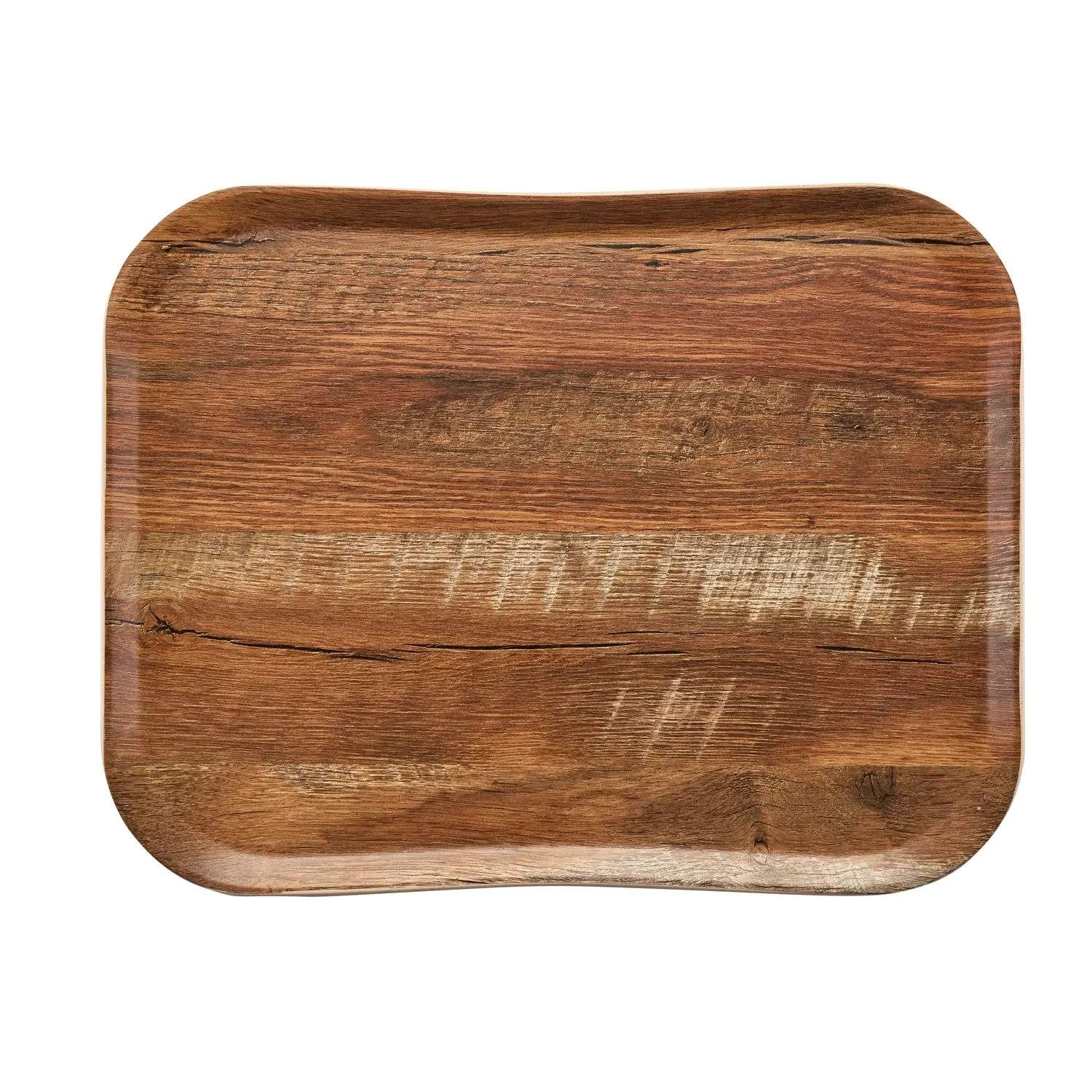 BANDEJA CENTURY Texturizada símil madera 35,5 x 45,7 cm (6 unids)
