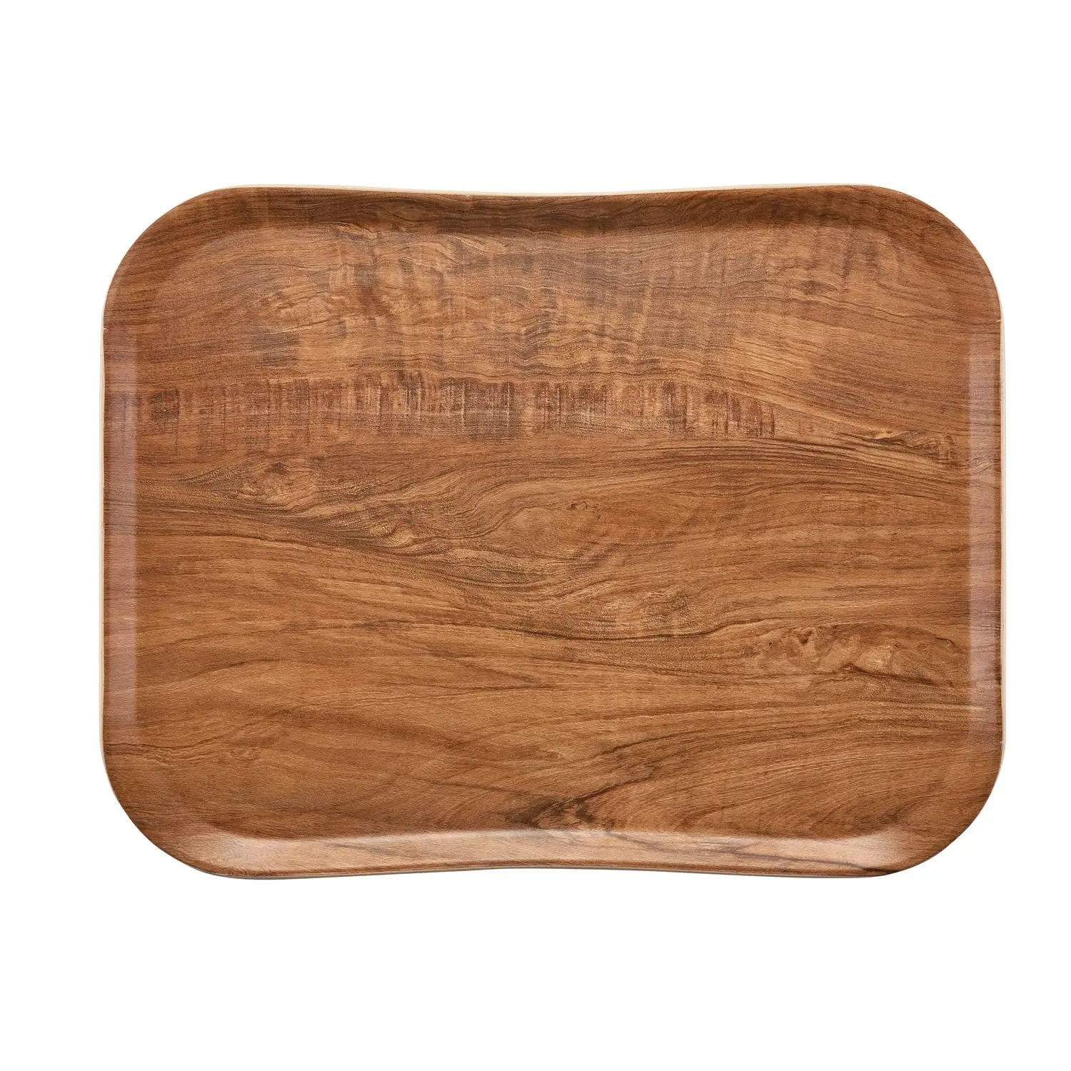 BANDEJA CENTURY Texturizada símil madera 35,5 x 45,7 cm (6 unids)