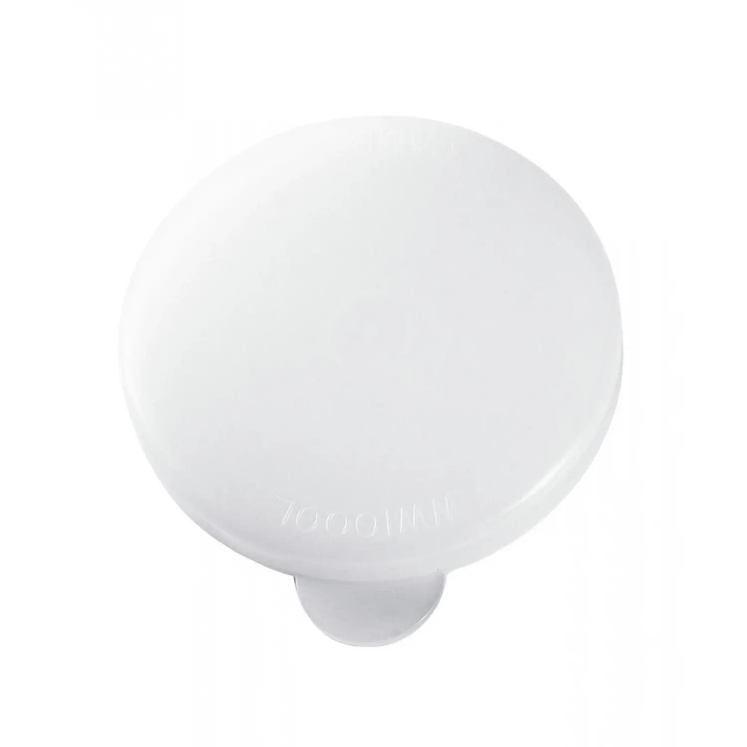 TAPA para garrafa decantador de 0,25 l. 6 x 5 x 1 cm Blanco (Decantador no incluido)